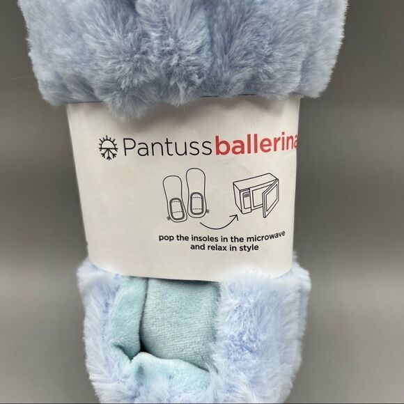 Pantuss Ballerina Aromatherapy Heated Blue Slippers - Picture 4 of 7